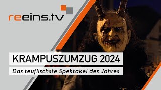 Krampusumzug in Reutte  Das teuflischste Spektakel des Jahres [upl. by Arakaj]