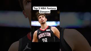 Top NBA Fantasy Sleepers nba fantasysports fantasybasketball [upl. by Eittak]