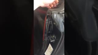 Remove rear door panel on Mercedes CLK W209 [upl. by Dymoke193]