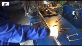 Hog Ring Staples Making Machine  M Type [upl. by Alie728]