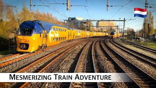 Explore the Allure of the Dutch Railways Fantastic Lighting Conditions UtrechtAmsterdamAlkmaar [upl. by Hunfredo95]