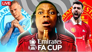 MANCHESTER DERBY FA CUP FINAL 2024  LIVE WATCH ALONG 🔴 [upl. by Madlen562]