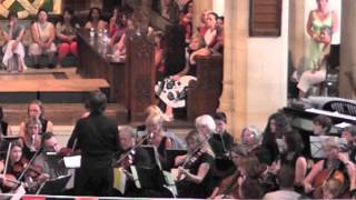 1812 Overture with paper bag cannons  Out There Orchestra July 2013 [upl. by Edgar]