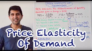 Y1 10 Price Elasticity of Demand  PED [upl. by Yortal]