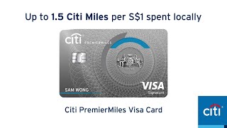 Citi PremierMiles Visa Card [upl. by Prent730]