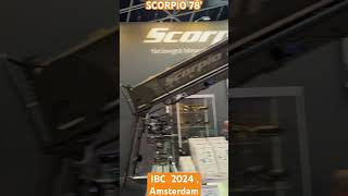 IBC 2024 Amsterdam  Showcasing the power of Scorpio 78’  JIB crane broadcast crane provideo [upl. by Mayne]