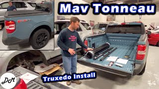 2022 Ford Maverick – Tonneau Cover Install  Truxedo Sentry CT Review [upl. by Adlin799]