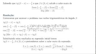 Trigonometria  Exercício 73 da Aula 7 Fórmulas trigonométricas [upl. by Suzi572]