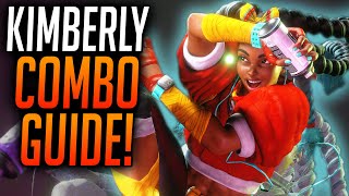 STREET FIGHTER 6 KIMBERLY COMBOS Starter Combo Guide [upl. by Cherilynn366]