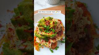 👈👀No Bread Avocado toast🥑🍞 shorts lowcarb trending avocadotoast [upl. by Tidwell]