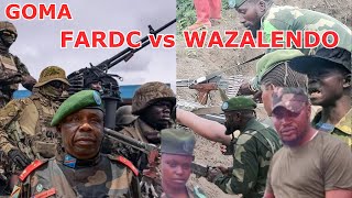 GOMA HAPFUYE ABAZALENDO BENSHI HAKOMEREKA ABATURAGE UKO FARDC YASUBIRANYEMO NA WAZALENDO 221124 [upl. by Balbur]