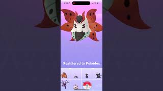 I FINALLY Evolved Larvesta🥳 pokemon pokemongo [upl. by Terrijo]