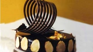 Come realizzare Decorazioni in cioccolatoFATTE IN CASA RICETTA PERFETTA [upl. by Enomys]