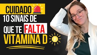 10 Sinais de falta de VITAMINA D e COMO TOMAR [upl. by Steere]