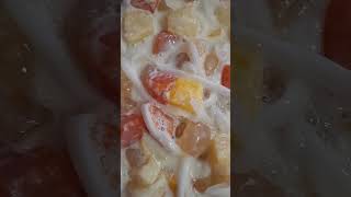 Macapuno fruit salad dessert macapuno fruitsalad filipinodessert [upl. by Siravrat197]