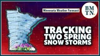 The latest on how much snow could pile up Thursday in Minnesota [upl. by Igenia]