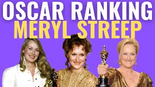 Meryl Streeps 21 Oscar Nominations RANKED [upl. by Suoinuj]