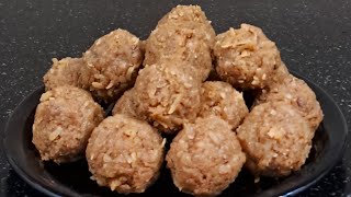 10 मिनट में बनने वाली हेल्दी और स्वादिष्ट गुड़ वाली लड्डू ll Healthy and Tasty Laddu [upl. by Aniat568]