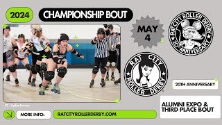 Rat City Roller Derby Season 18 CHAMPS [upl. by Alue]