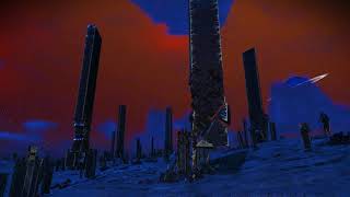 🎧 No Mans Sky Columned Planet  ASMR  Space Ambient  Relax  Sleep 🎧 [upl. by Scarface]