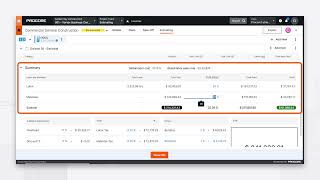 Procore Estimating Demo [upl. by Annaik]