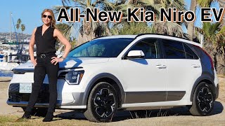 AllNew 2023 Kia Niro EV review  More range and loaded with features [upl. by Stroup]