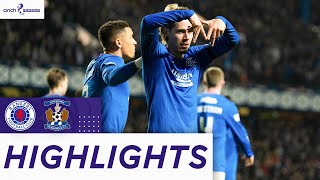 Rangers 31 Kilmarnock  Gers Sign Off For Winter Break With Dominant Win  cinch Premiership [upl. by Edlyn]