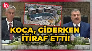 Fahrettin Koca giderayak şehir hastaneleri gerçeğini itiraf etti quotBütçeye yük olmasını önledikquot [upl. by Hassett]