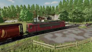 LS22 mit dem Zug durch das Wildbach Tal [upl. by Gaughan]