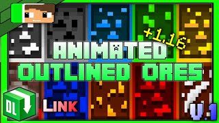 Animated Outlined Ores v1  Full Showcase  MCPE Texture Packs 116  OpenZane Texture Packs [upl. by Bacon]