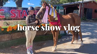 HORSE SHOW VLOG SECOND PLACE IN THE DERBY [upl. by Armbrecht]