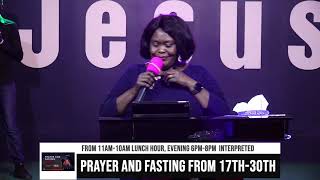 The Journey of Seeking God Prayer amp Fasting Pr Hannah Nsumba Blessings Evening 17June2024 [upl. by Hsevahb]