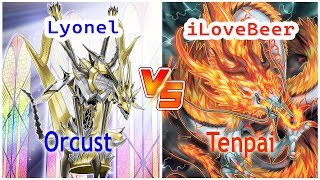 Orcust Vs Tenpai  High Rated  Dueling Book [upl. by Shaia459]