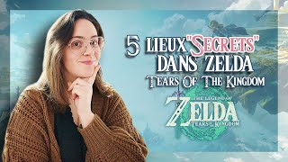 5 lieux quot Secrets quot dans Zelda Tears Of The Kingdom [upl. by Hammer]