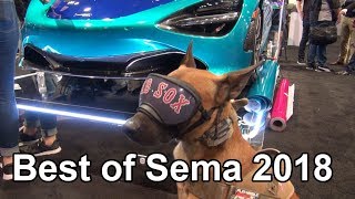 Best of Sema 2018  Girls and Cars [upl. by Shinberg]