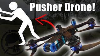 Pusher Drone  Upside Down Motors [upl. by Pierce]