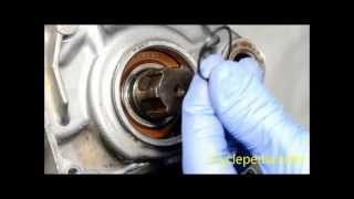 Kawasaki Super Sherpa counter shaft seal Replacement [upl. by Amber]