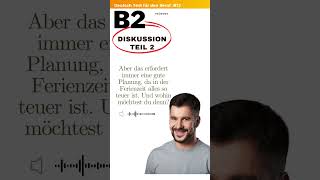 Deutsch Test B2 Beruf deutsch shorts smalltalk hörenlesenverstehen prüfungsvorbereitung Deutsch [upl. by Eimarrej]