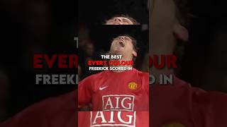 The Best Freekick Scored In Every Colour shorts football fyp [upl. by Aryaz387]