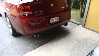 Dodge Charger SRT8 Magnaflow Exhaust Sound [upl. by Apollus]