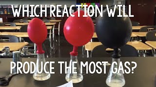 Limiting Reactant Demonstration [upl. by Niwrek]