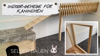 IndoorKaninchengehege selber bauen  Wir ziehen um Teil 1  Stupsnasenbande [upl. by Kapeed]