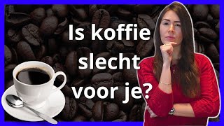 Is koffie gezond ☕Wanneer moet je stoppen met koffie drinken [upl. by Aaronson]