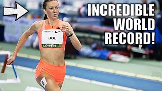 NEW WORLD RECORD Femke Bol Drops Fastest 400 Meters Of All Time  2024 Dutch Nationals [upl. by Suehtomit]