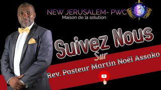 Diffusion en direct de Rev Pasteur Martin Noël Assako [upl. by Je431]