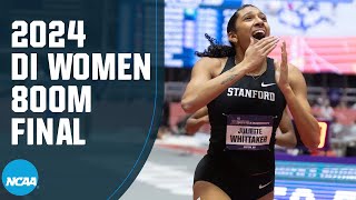 Womens 800m Final  2024 NCAA indoor track and field championships [upl. by Aubarta]