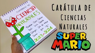 Carátula de ciencias naturales con temática de Súper Mario Bros [upl. by Oremor]