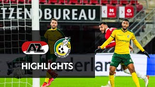 Highlights AZ  Fortuna Sittard  Eredivisie [upl. by Shafer]