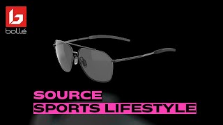 BOLLÉ  SOURCE SUNGLASSES  SPORT LIFESTYLE [upl. by Adnuhsor541]