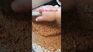 Sidra Ko Achar  Dry Fish Pickle  Hot amp Spicy 🌶 🔥 shortvideo minivlogviral yummy song 😊🫰 [upl. by Enirolf861]